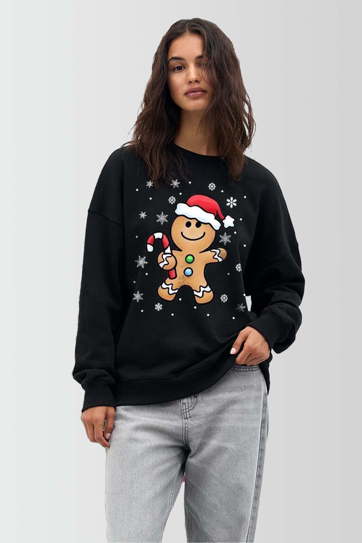Second image of Women GingerHat Christmas Sweatshirt