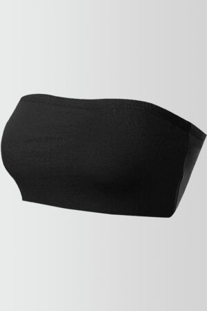 Strapless Boob Tube Black