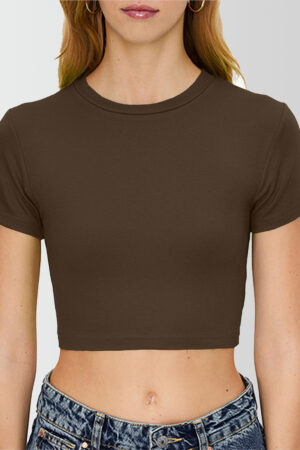 Crop Top Brown