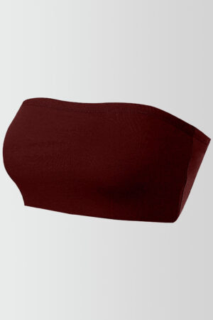 Strapless Boob Tube Brown