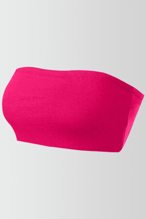 Strapless Boob Tube Cerise