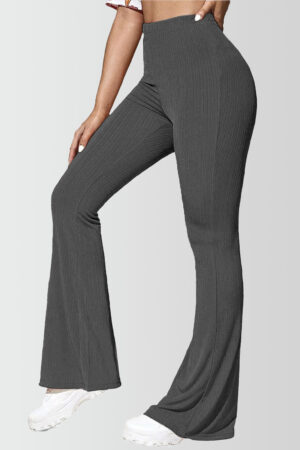 Petite Flare Yoga Pants Charcoal