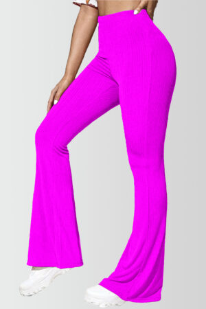 Petite Flare Yoga Pants Fuchsia Park