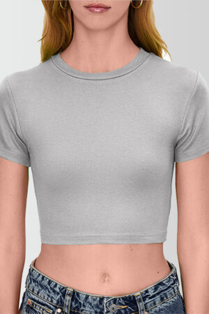 Crop Top Jade Grey