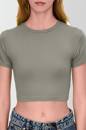 Crop Top Khaki