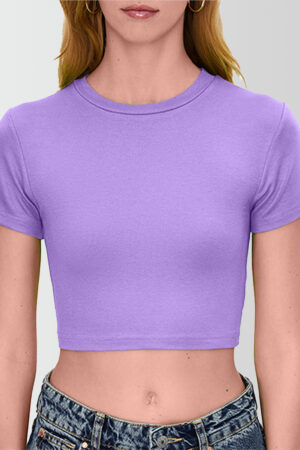 Crop Top Light Purple