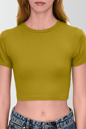 Crop Top Mustard