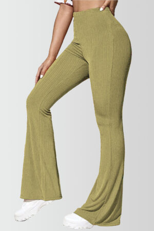 Petite Flare Yoga Pants Olive