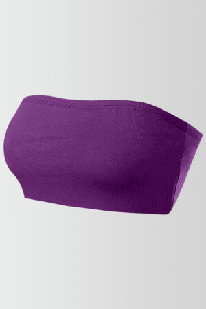Strapless Boob Tube Purple
