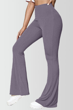 Petite Flare Yoga Pants Slate Grey