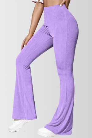 Petite Flare Yoga Pants Violet