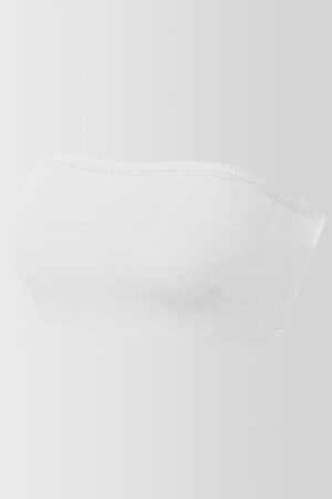 Strapless Boob Tube White