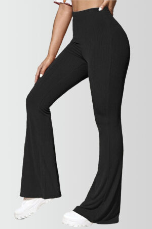Petite Flare Yoga Pants Black