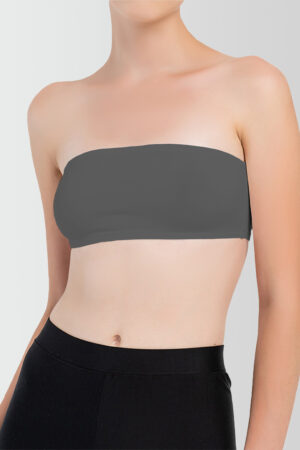 boobtube strapless charcoal