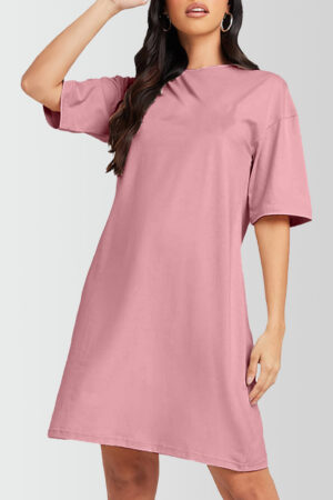 Tunic Night Dress Baby Pink