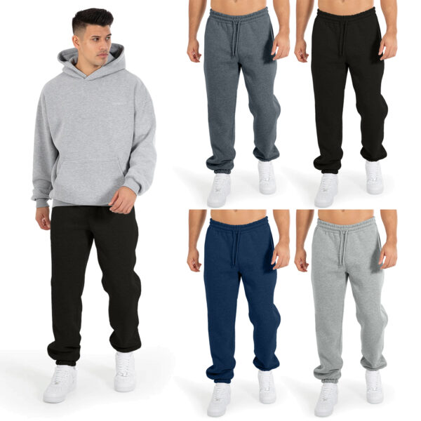 Men’s Fleece Joggers – Gym & Casual Tracksuit Bottoms