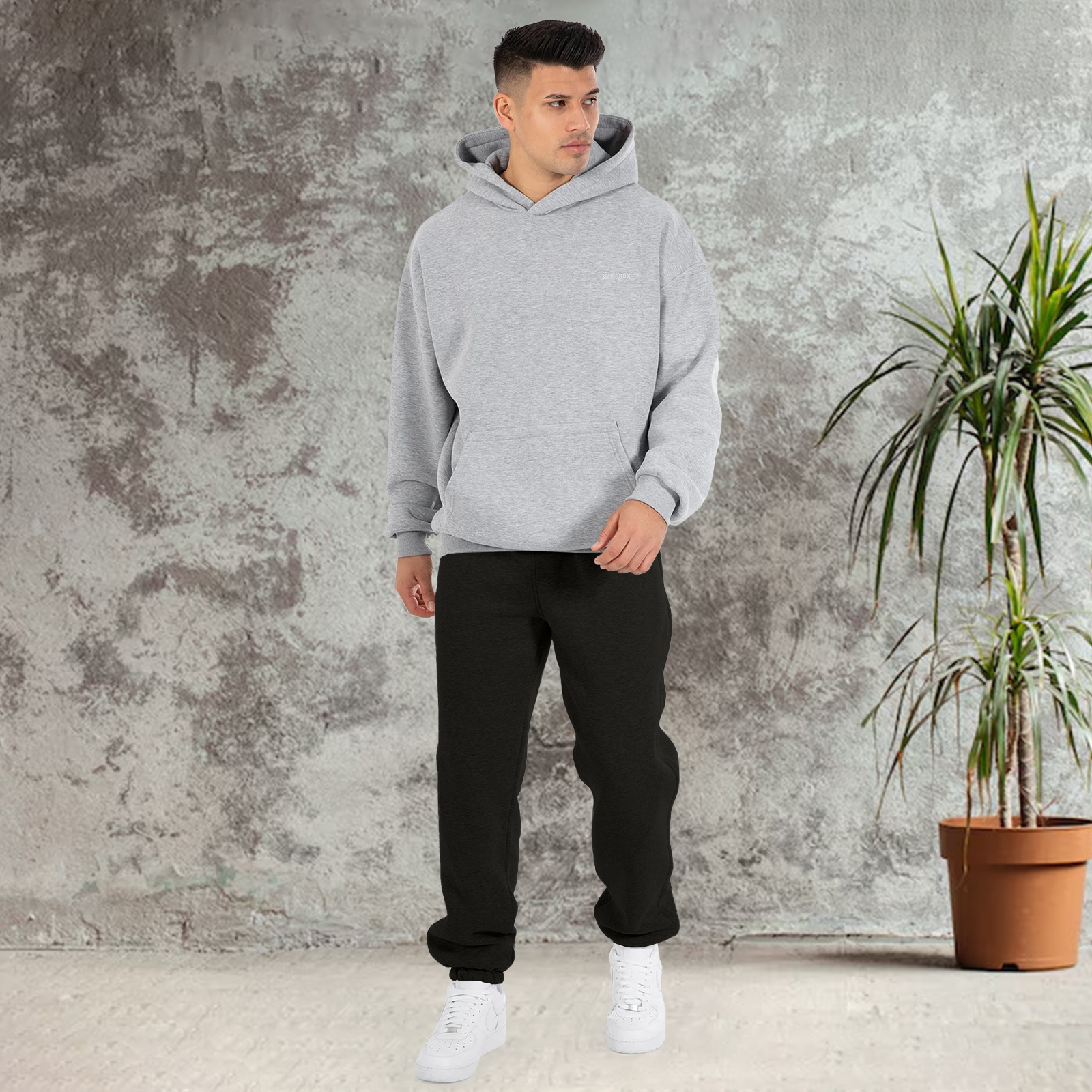 Second image of Men’s Fleece Joggers – Gym & Casual Tracksuit Bottoms