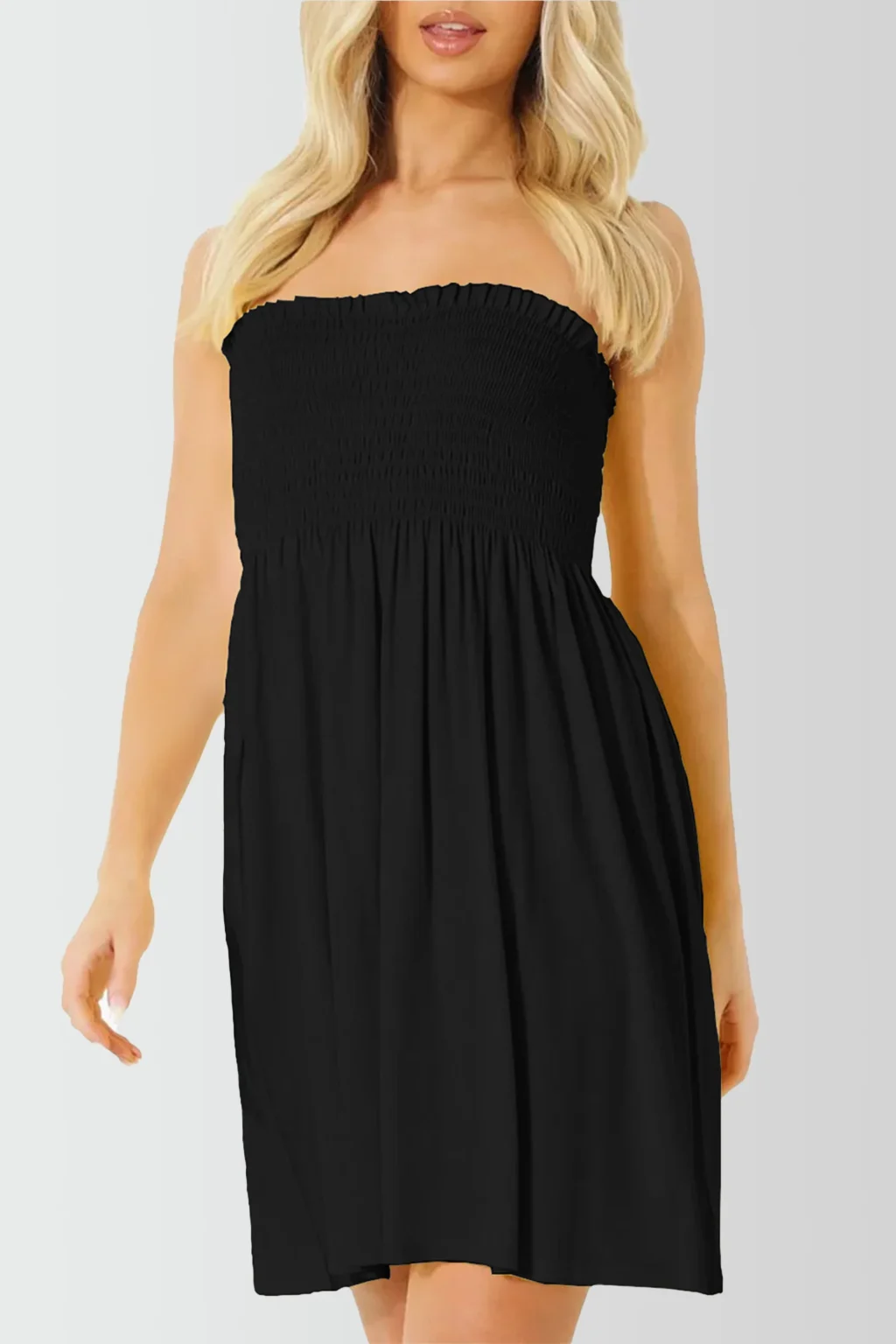 Women's Strapless Mini Dress