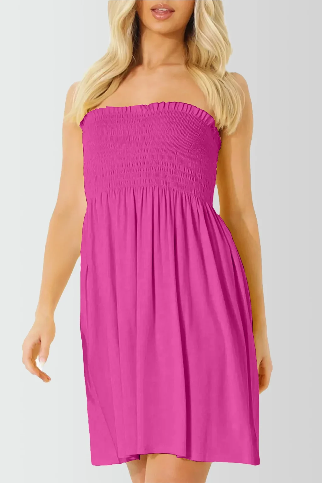 Women's Strapless Mini Dress