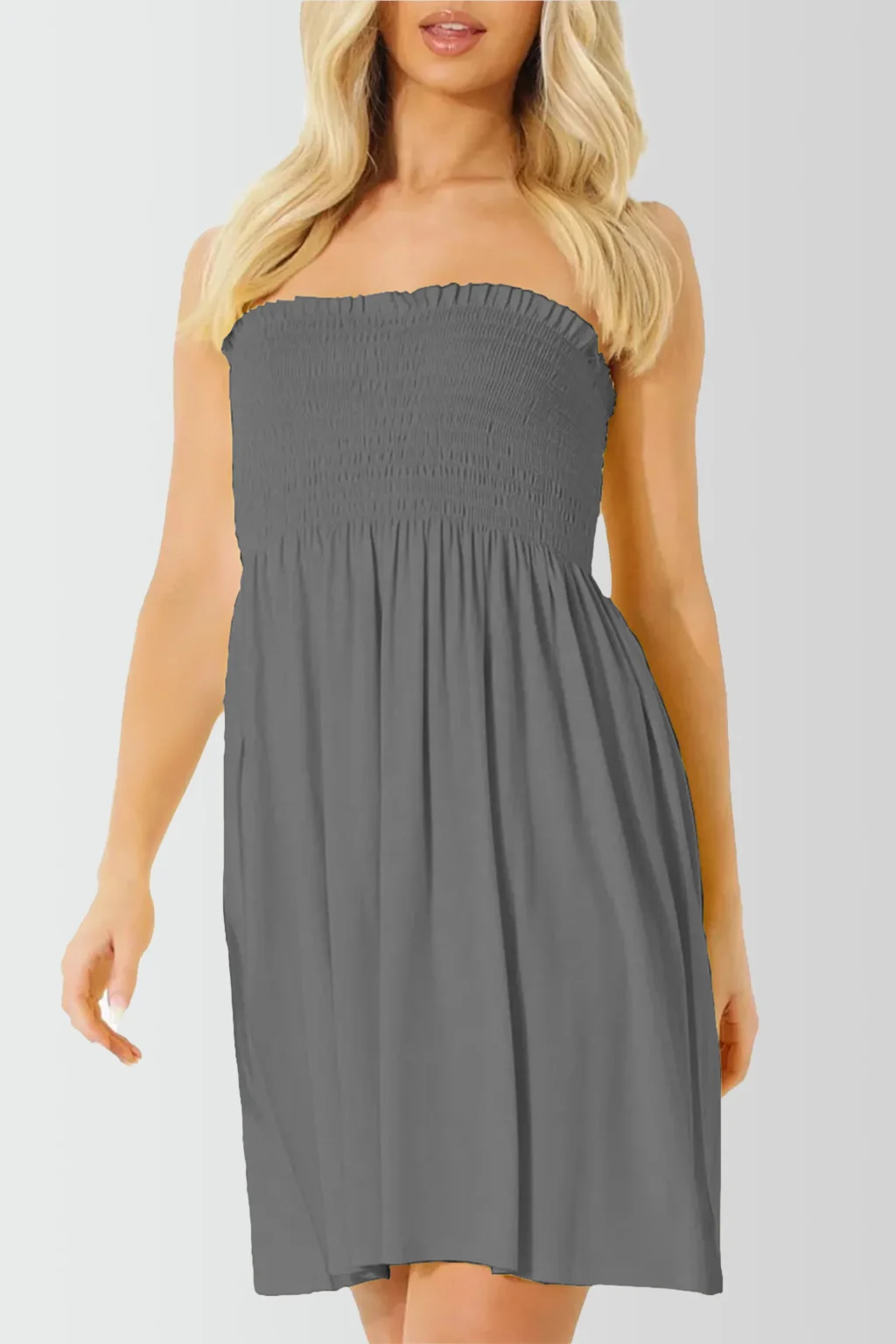 Women's Strapless Mini Dress