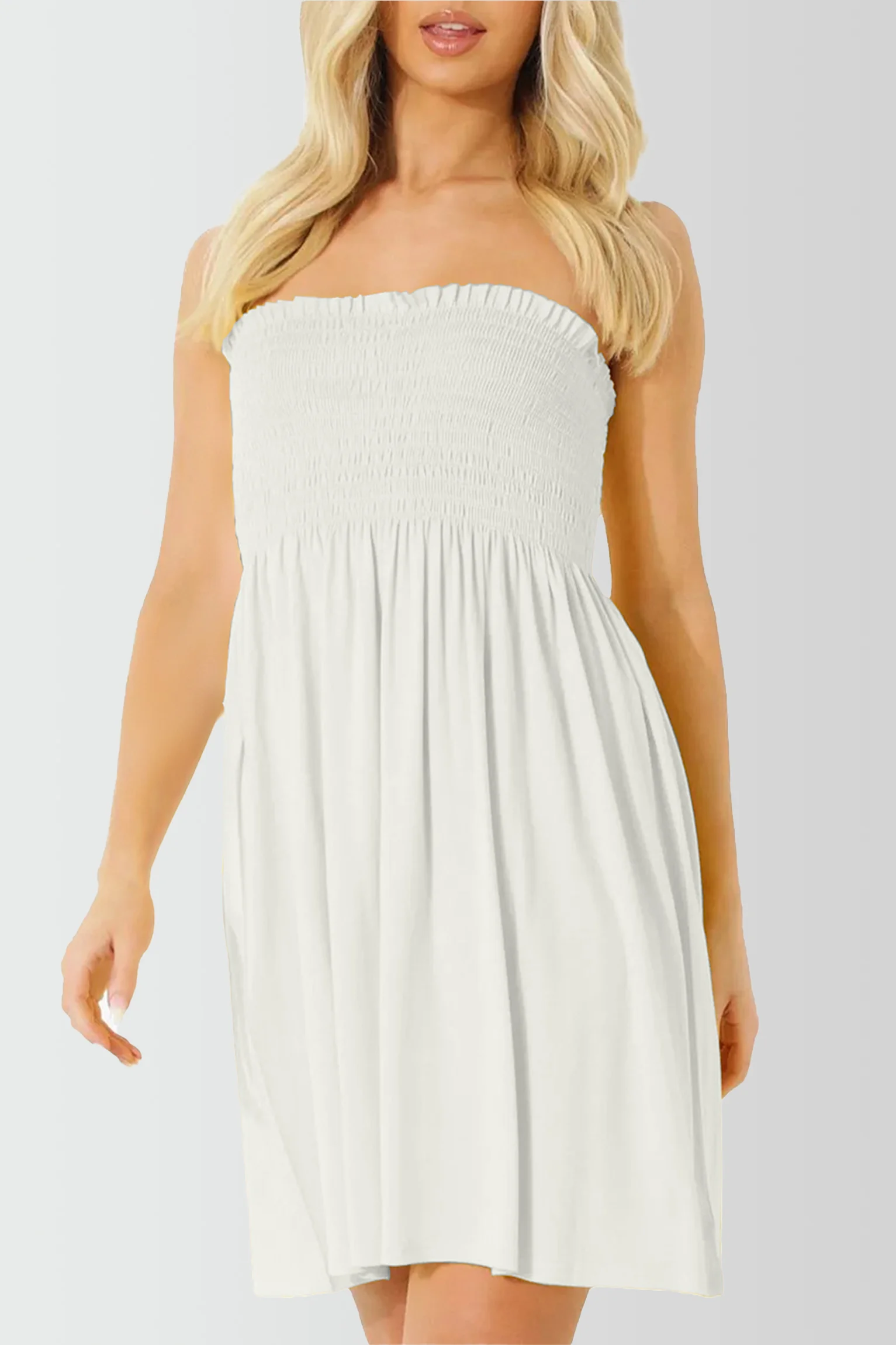Women's Strapless Mini Dress