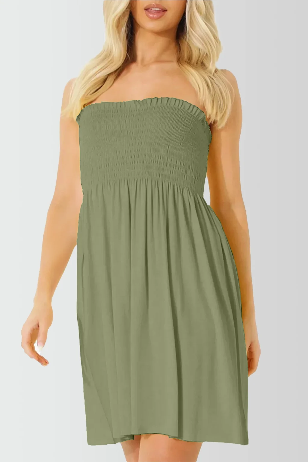 Women's Strapless Mini Dress