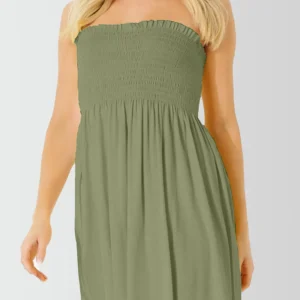 Women's Strapless Mini Dress