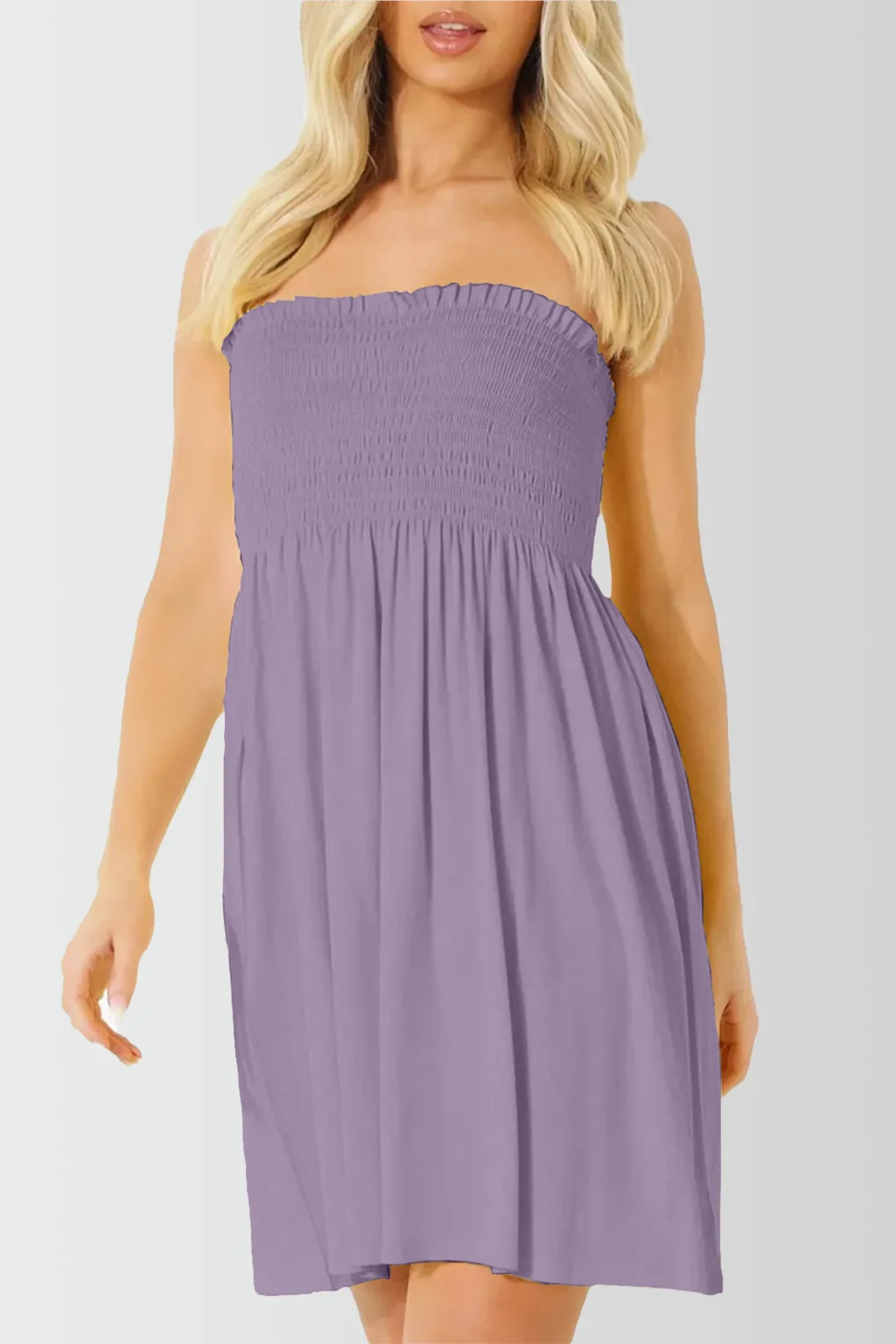Women's Strapless Mini Dress