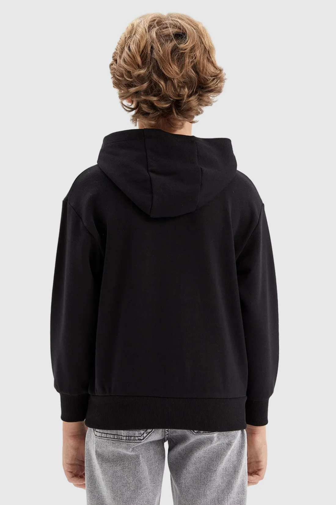 Kids Merry Xmas Antler Hoodie