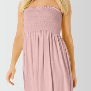 Women's Strapless Mini Dress