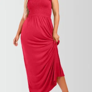 Women's Strapless Maxi Dress