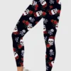 Rose Skull Leggings