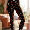 Women's Scary Pumpkins Print Leggings