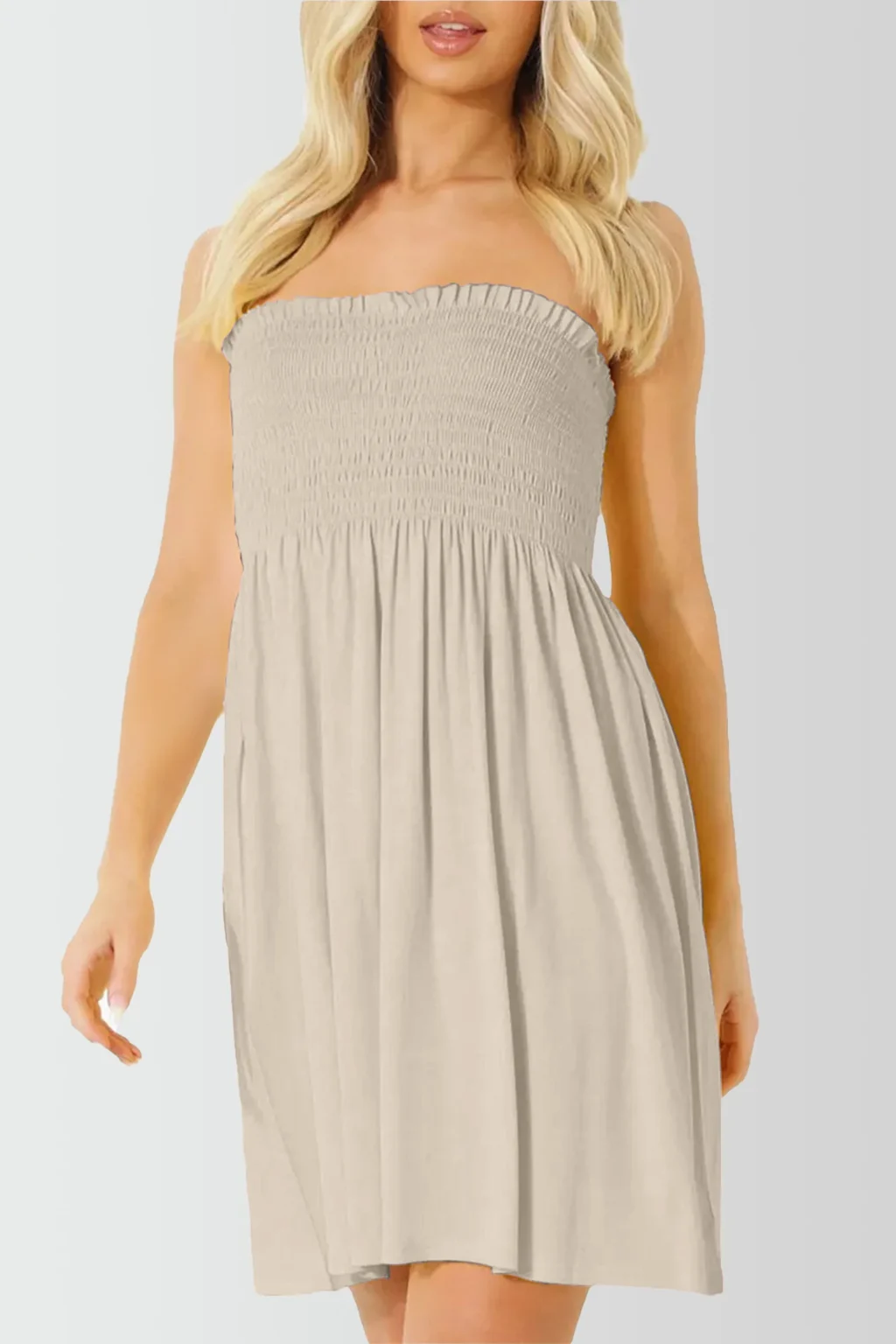 Women's Strapless Mini Dress