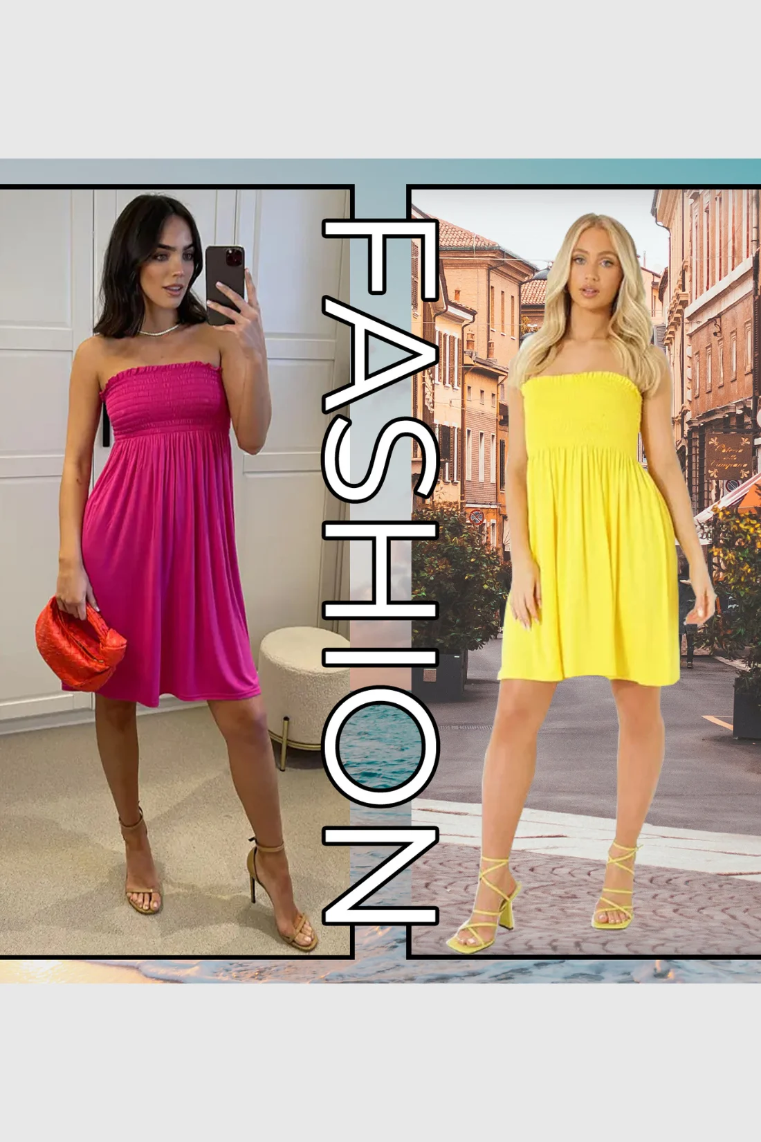 Women's Strapless Mini Dress