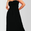 Women's Strapless Midi Dress