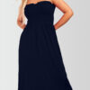 Women's Strapless Midi Dress