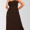 Women's Strapless Midi Dress