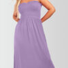 Women's Strapless Midi Dress