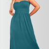 Women's Strapless Midi Dress
