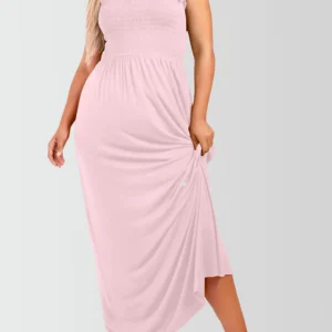 Women's Strapless Maxi Dress