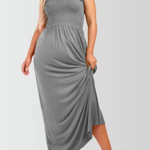 Women's Strapless Maxi Dress