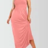 Women's Strapless Maxi Dress