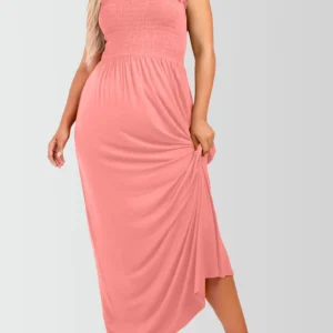 Women's Strapless Maxi Dress