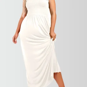 Women's Strapless Maxi Dress