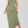 Women's Strapless Maxi Dress