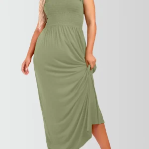 Women's Strapless Maxi Dress