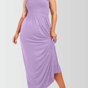Women's Strapless Maxi Dress