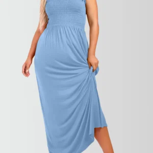 Women's Strapless Maxi Dress