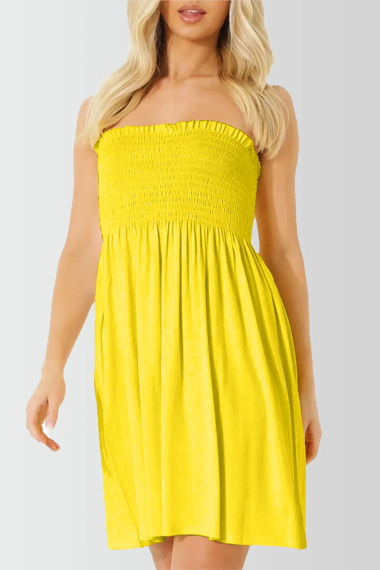 Women's Strapless Mini Dress